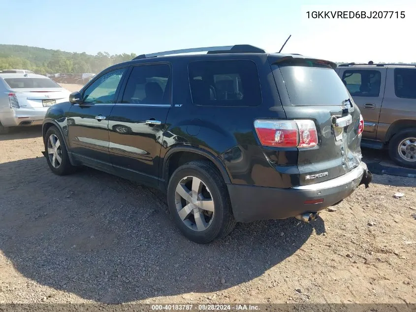 1GKKVRED6BJ207715 2011 GMC Acadia Slt-1