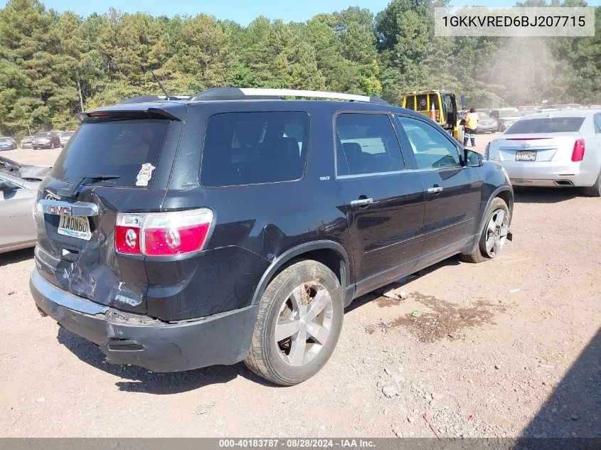 1GKKVRED6BJ207715 2011 GMC Acadia Slt-1