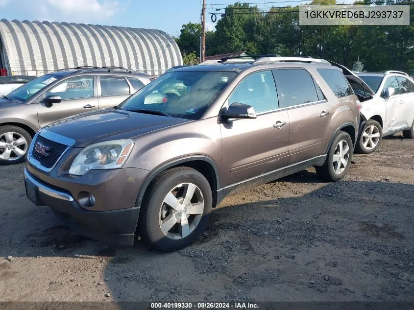 1GKKVRED6BJ293737 2011 GMC Acadia Slt-1