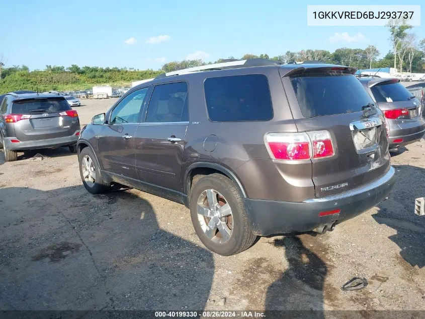 1GKKVRED6BJ293737 2011 GMC Acadia Slt-1