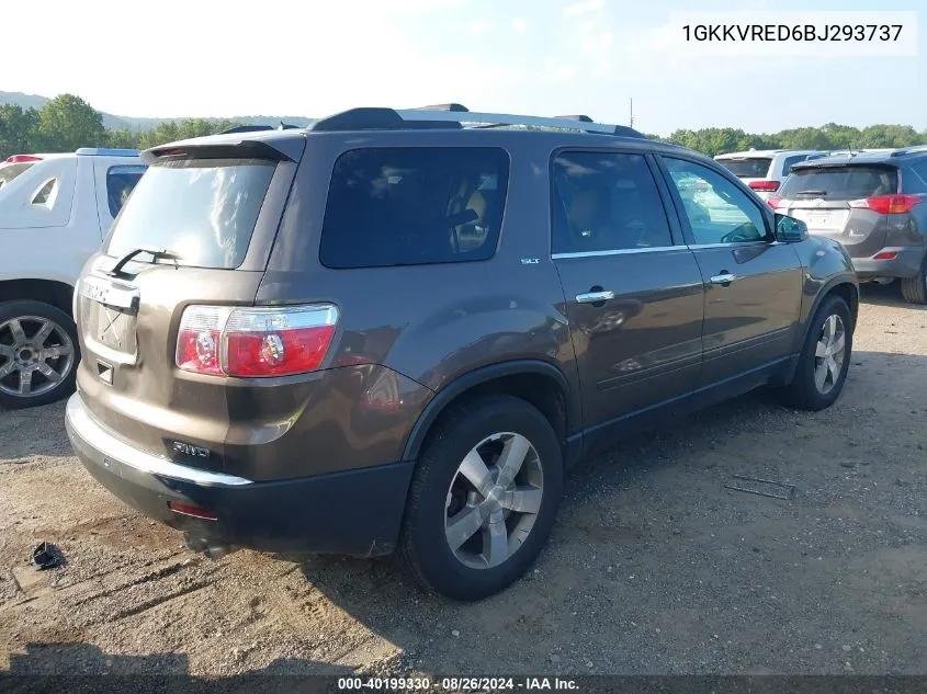 1GKKVRED6BJ293737 2011 GMC Acadia Slt-1