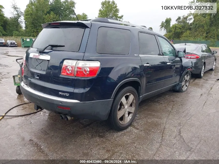 1GKKVRED9BJ327332 2011 GMC Acadia Slt-1