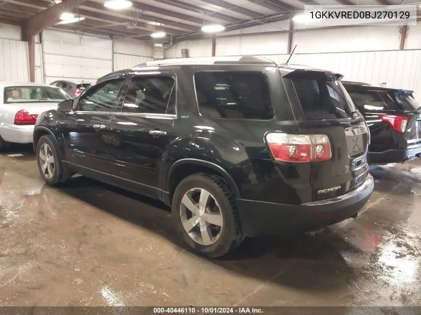 1GKKVRED0BJ270129 2011 GMC Acadia Slt-1