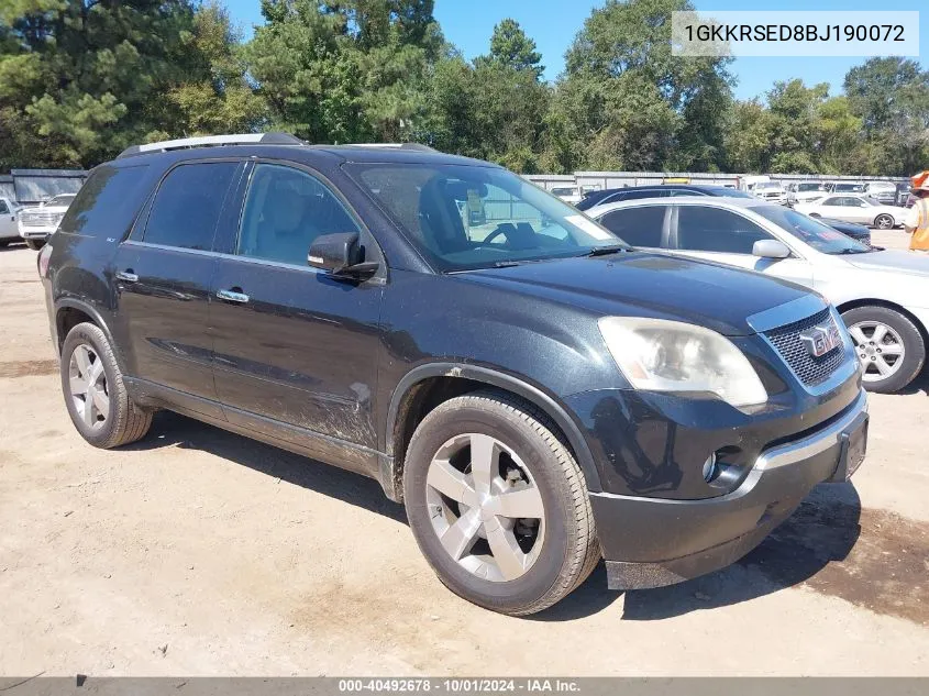 1GKKRSED8BJ190072 2011 GMC Acadia Slt-2