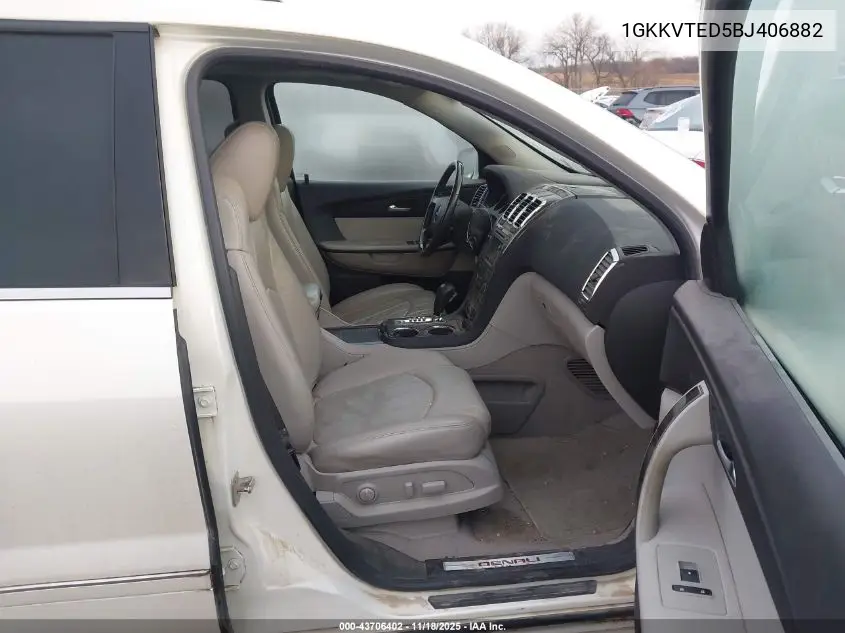 1GKKVTED5BJ406882 2011 GMC Acadia Denali