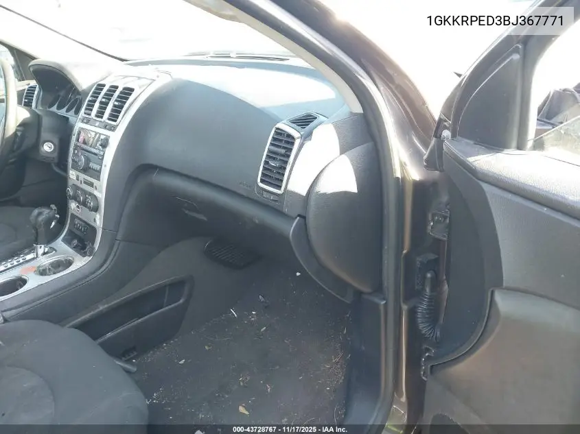 1GKKRPED3BJ367771 2011 GMC Acadia Sle