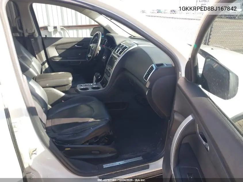 1GKKRPED8BJ167842 2011 GMC Acadia Sle