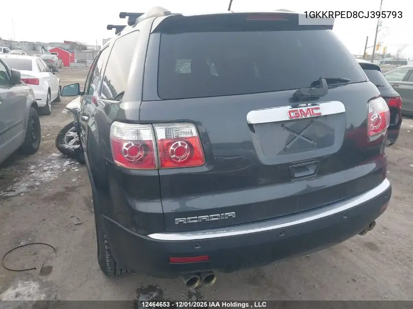 1GKKRPED8CJ395793 2012 GMC Acadia