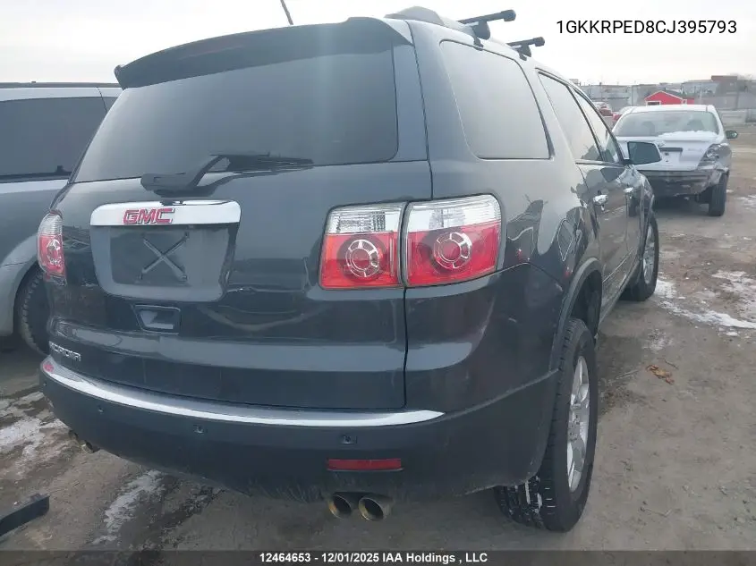 1GKKRPED8CJ395793 2012 GMC Acadia