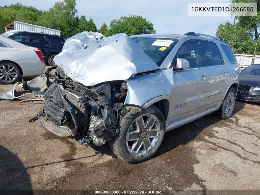 1GKKVTED1CJ266685 2012 GMC Acadia Denali