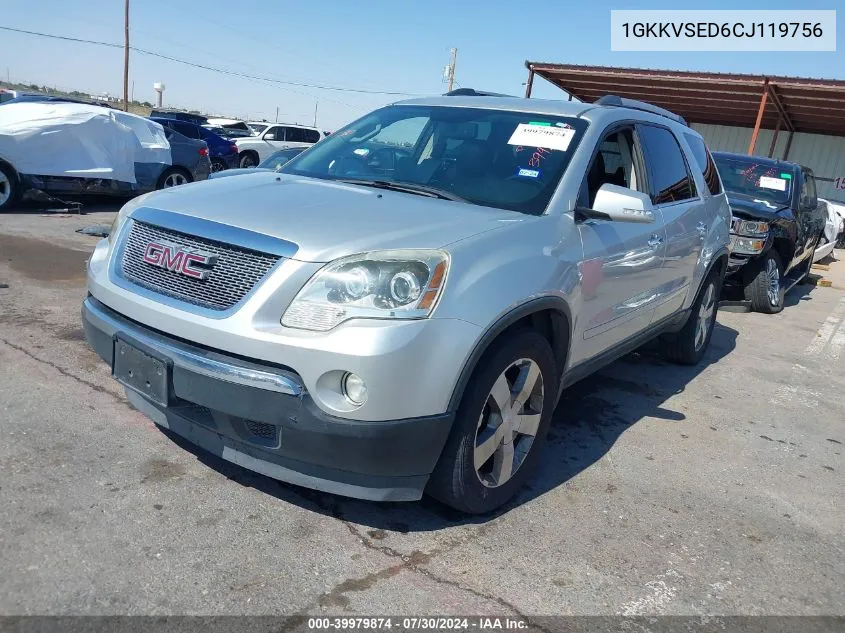 1GKKVSED6CJ119756 2012 GMC Acadia Slt-2