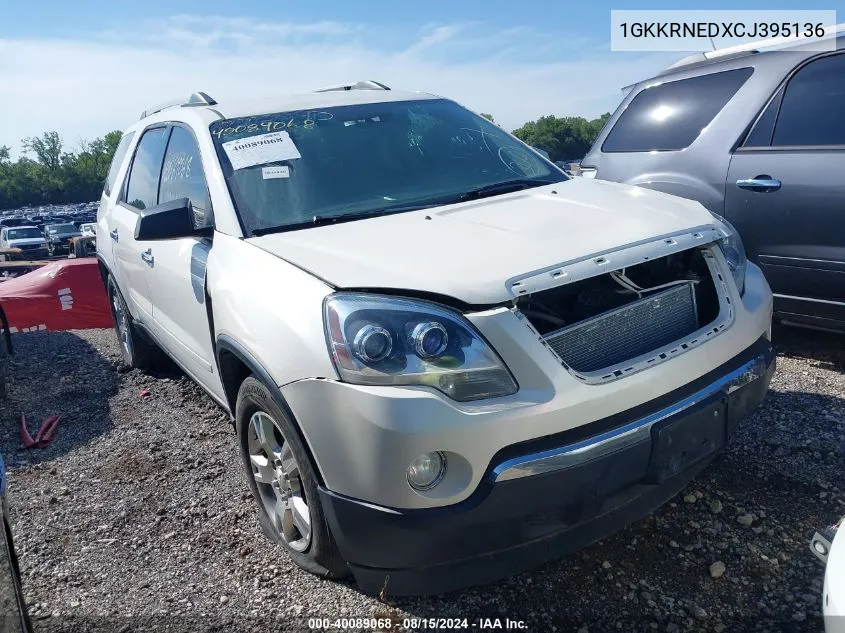 1GKKRNEDXCJ395136 2012 GMC Acadia Sl