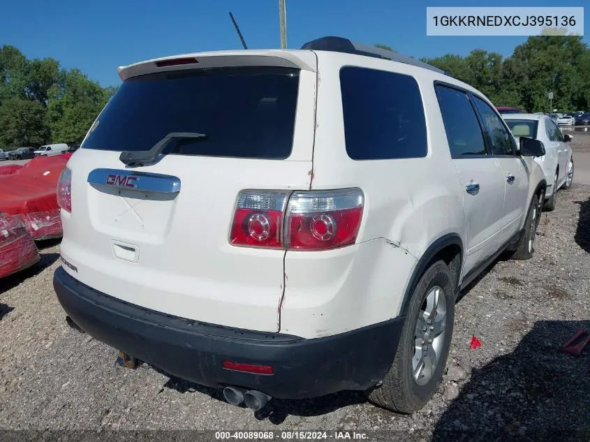 1GKKRNEDXCJ395136 2012 GMC Acadia Sl