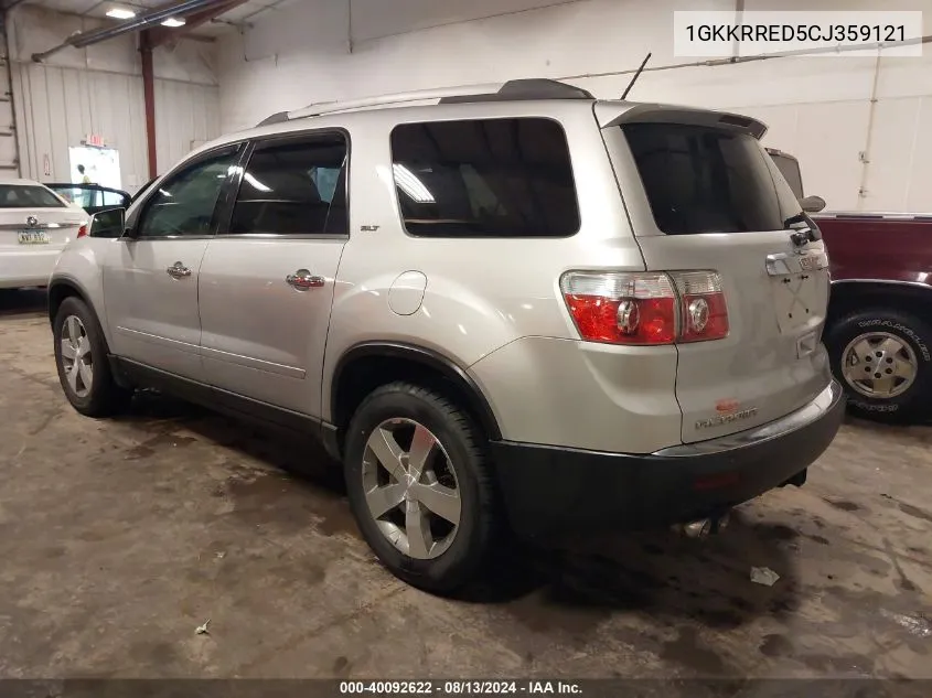 1GKKRRED5CJ359121 2012 GMC Acadia Slt-1