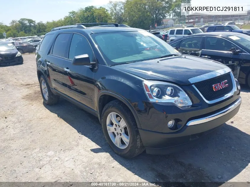 1GKKRPED1CJ291811 2012 GMC Acadia Sle