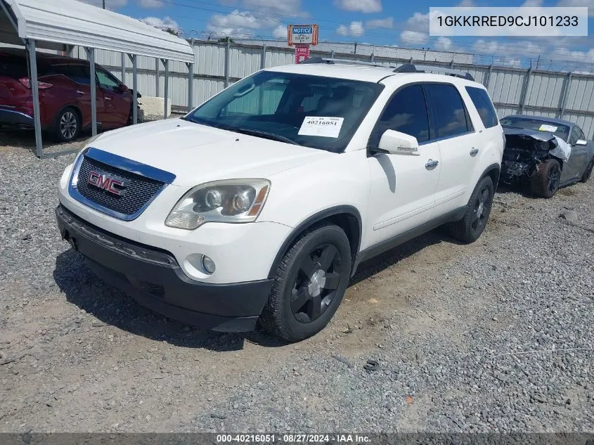 1GKKRRED9CJ101233 2012 GMC Acadia Slt-1