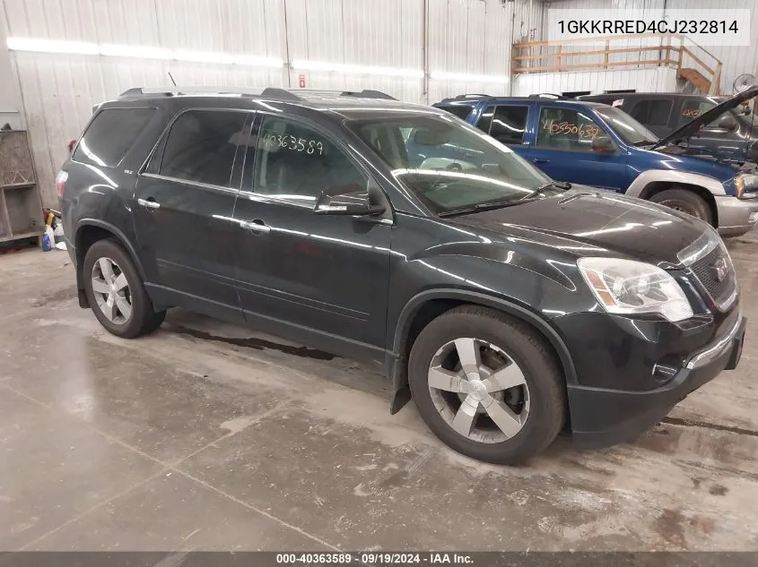 1GKKRRED4CJ232814 2012 GMC Acadia Slt-1