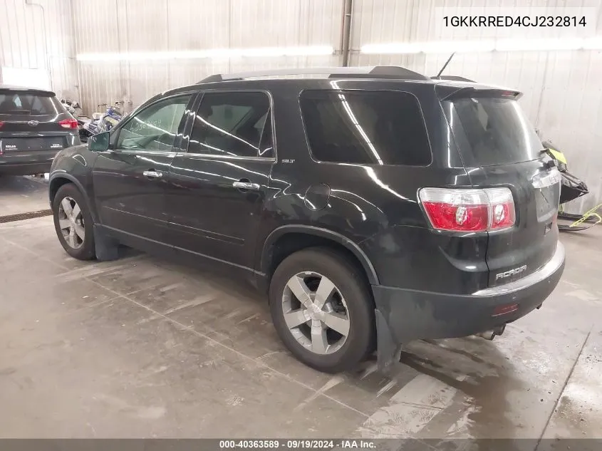 1GKKRRED4CJ232814 2012 GMC Acadia Slt-1