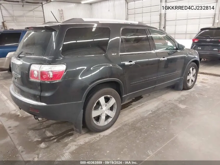 1GKKRRED4CJ232814 2012 GMC Acadia Slt-1