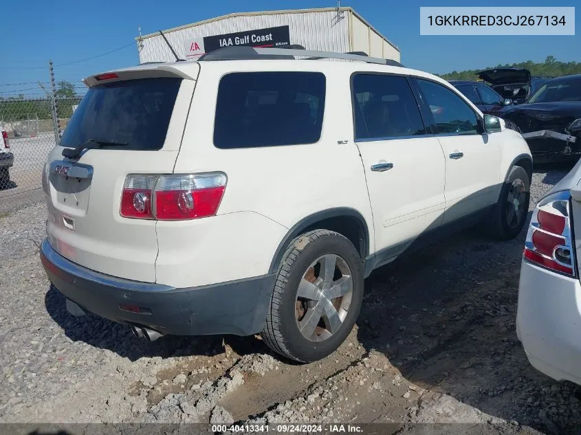 1GKKRRED3CJ267134 2012 GMC Acadia Slt-1