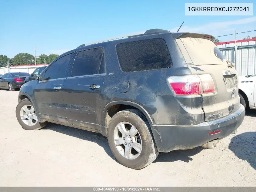 1GKKRREDXCJ272041 2012 GMC Acadia Slt-1