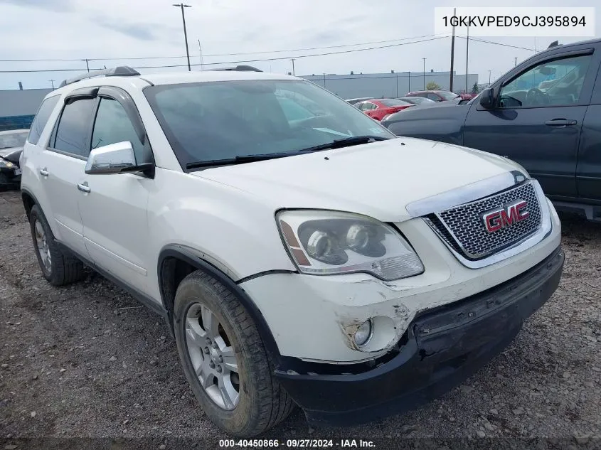 1GKKVPED9CJ395894 2012 GMC Acadia Sle