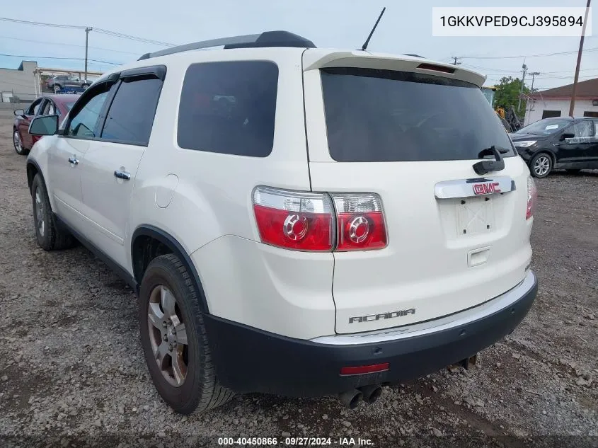 1GKKVPED9CJ395894 2012 GMC Acadia Sle