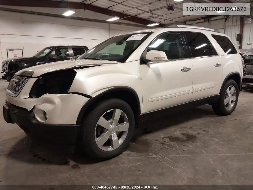 1GKKVRED8CJ263673 2012 GMC Acadia Slt-1