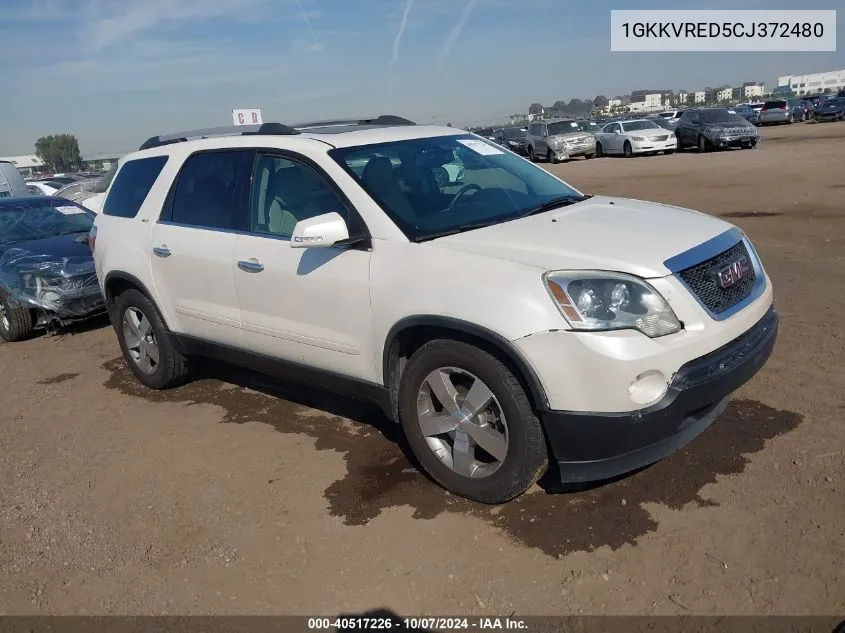 1GKKVRED5CJ372480 2012 GMC Acadia Slt-1