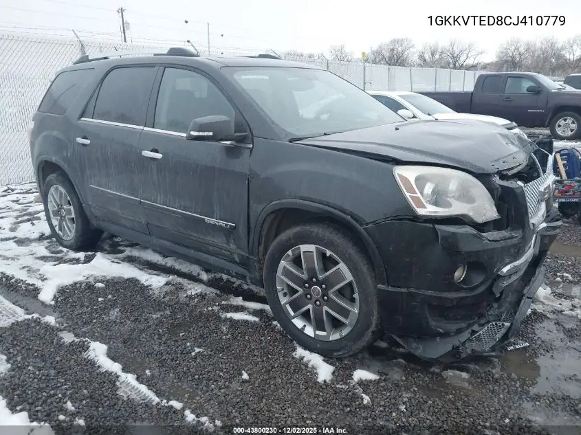 1GKKVTED8CJ410779 2012 GMC Acadia Denali