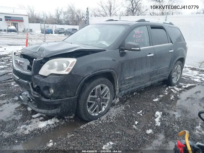 1GKKVTED8CJ410779 2012 GMC Acadia Denali