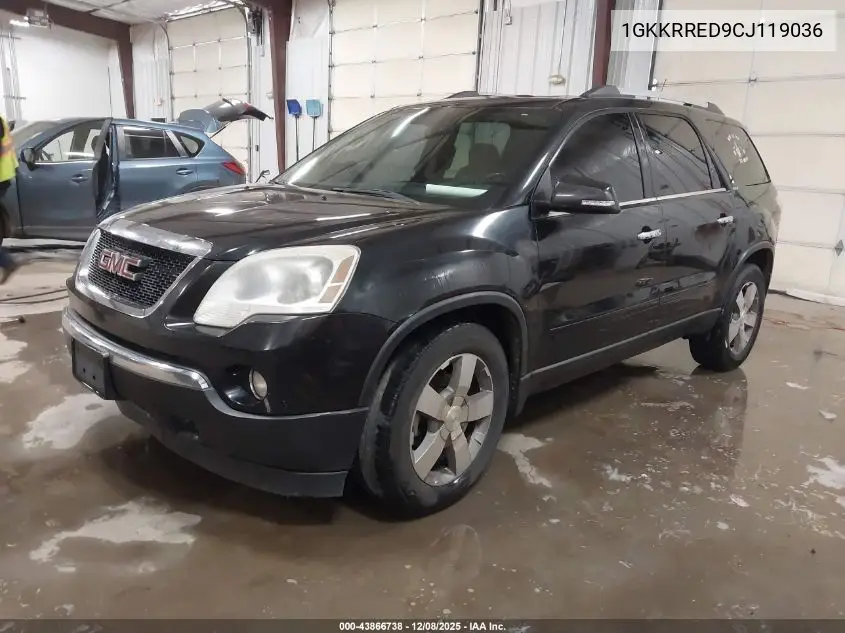 1GKKRRED9CJ119036 2012 GMC Acadia Slt-1
