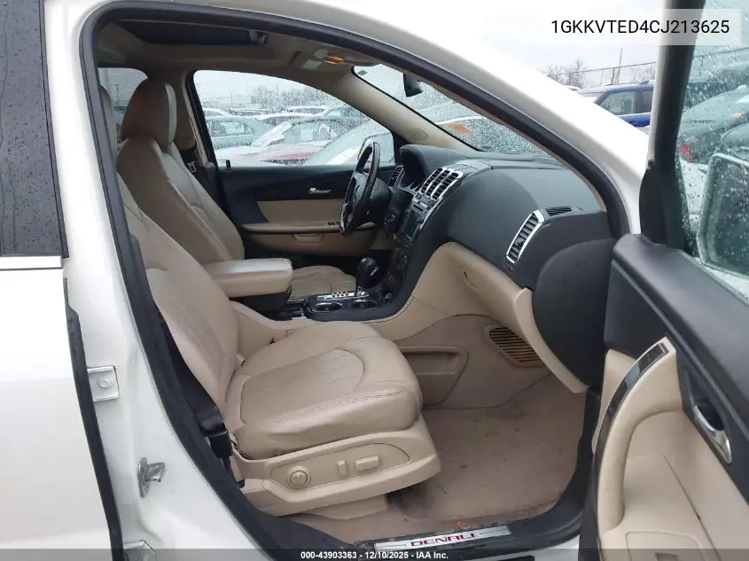 1GKKVTED4CJ213625 2012 GMC Acadia Denali