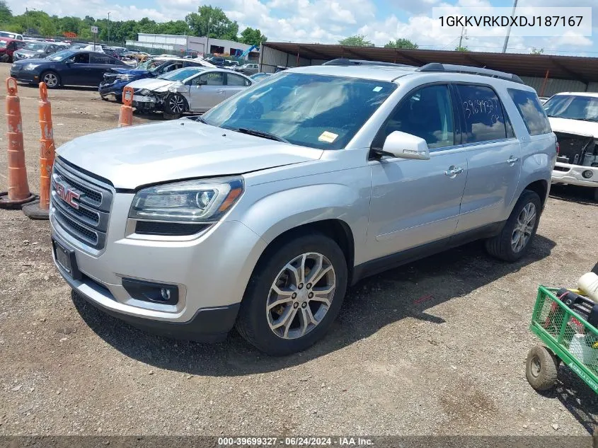 1GKKVRKDXDJ187167 2013 GMC Acadia Slt-1