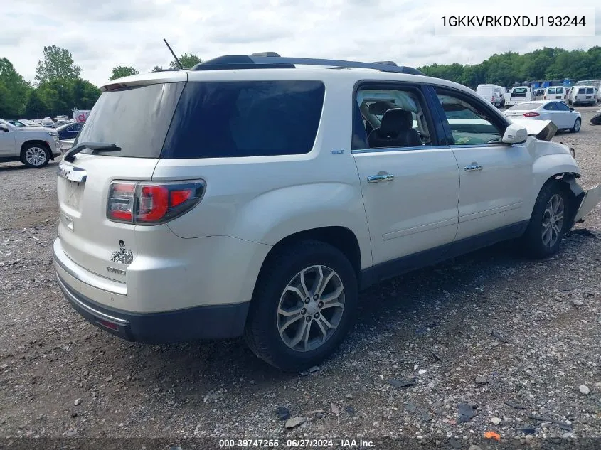 1GKKVRKDXDJ193244 2013 GMC Acadia Slt-1