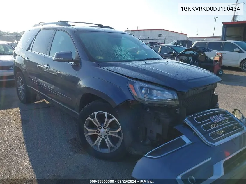 1GKKVRKD0DJ190434 2013 GMC Acadia Slt-1