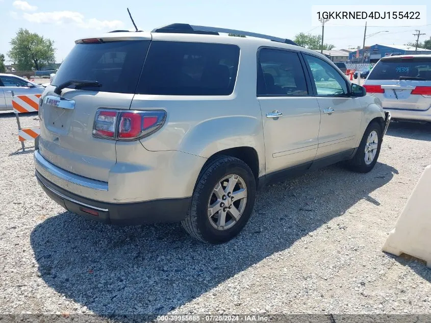 1GKKRNED4DJ155422 2013 GMC Acadia Sle-1