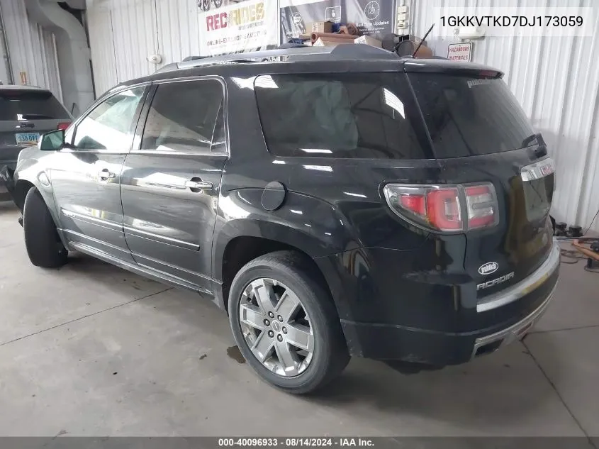 1GKKVTKD7DJ173059 2013 GMC Acadia Denali