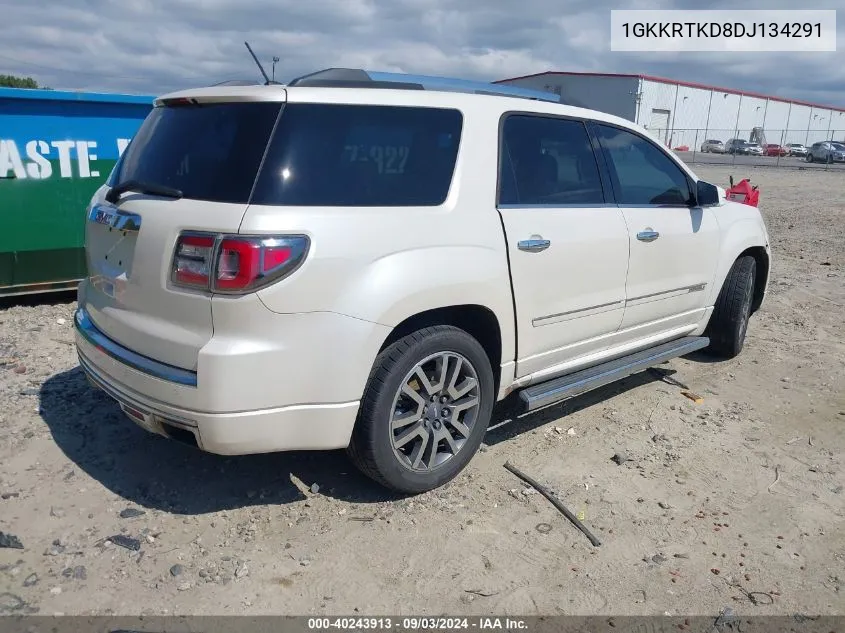 1GKKRTKD8DJ134291 2013 GMC Acadia Denali