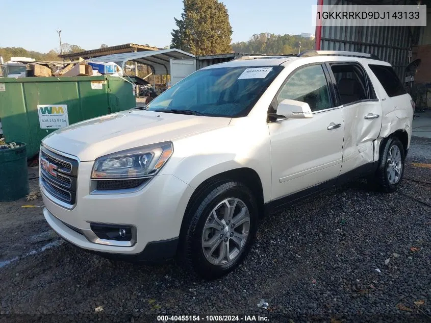 1GKKRRKD9DJ143133 2013 GMC Acadia Slt-1