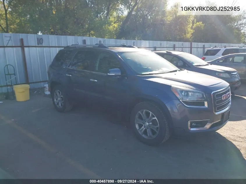 1GKKVRKD8DJ252985 2013 GMC Acadia Slt-1