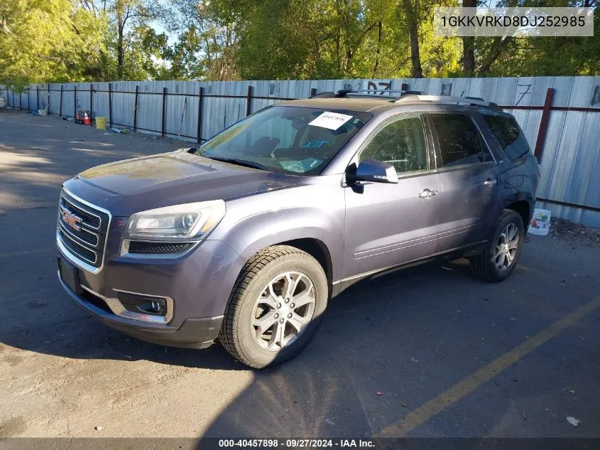 1GKKVRKD8DJ252985 2013 GMC Acadia Slt-1