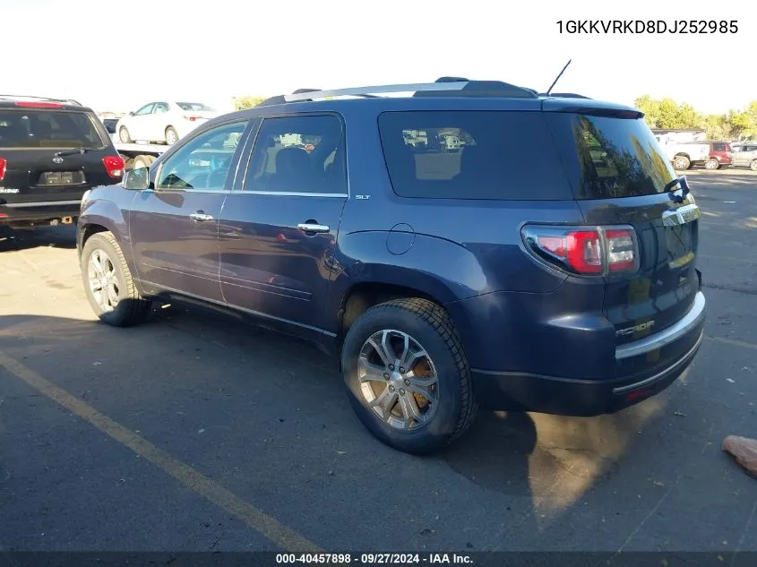 1GKKVRKD8DJ252985 2013 GMC Acadia Slt-1