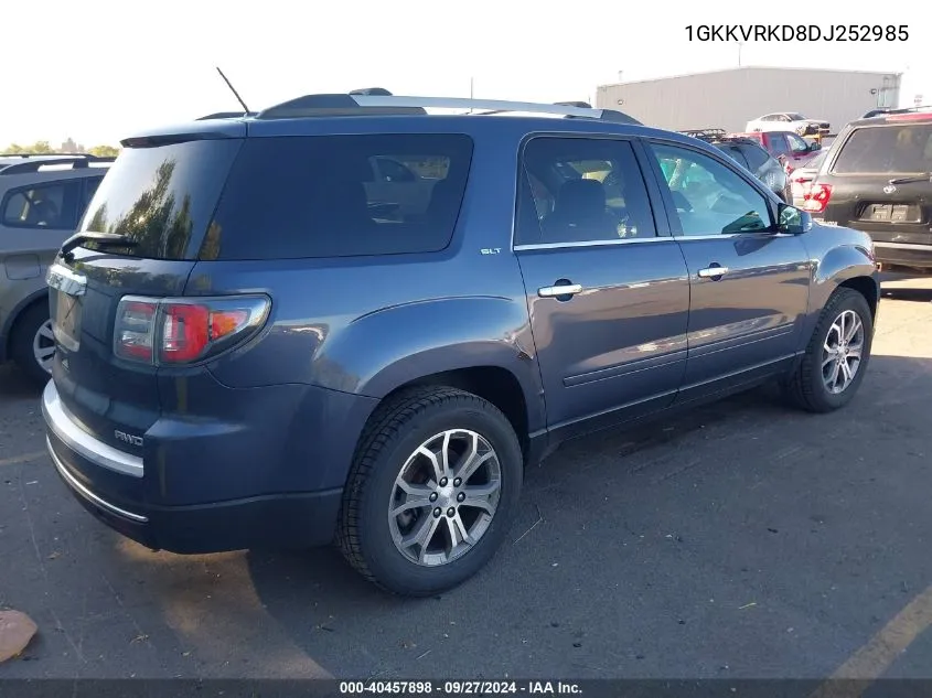 1GKKVRKD8DJ252985 2013 GMC Acadia Slt-1