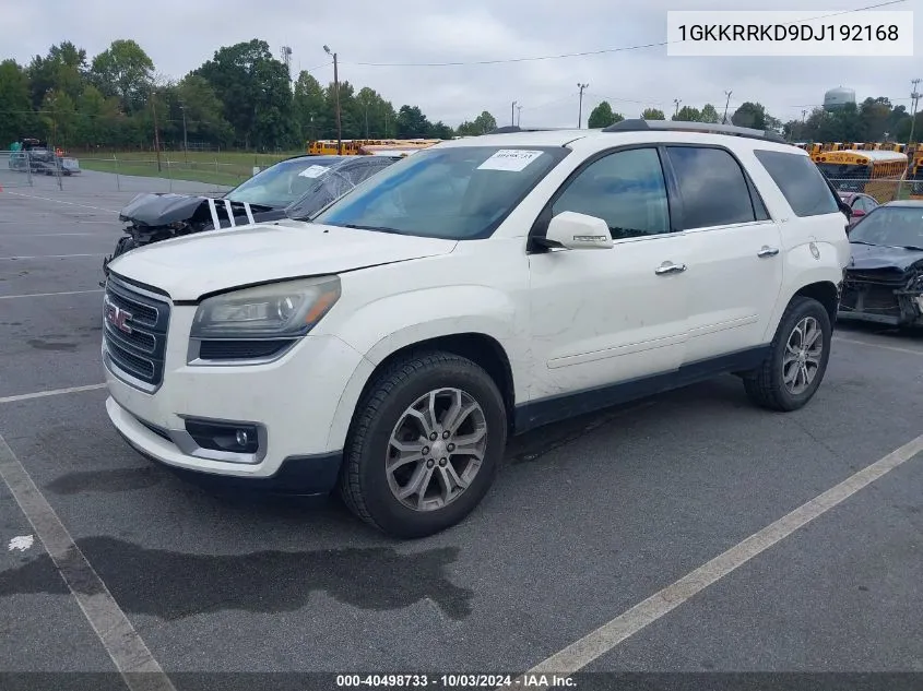 1GKKRRKD9DJ192168 2013 GMC Acadia Slt-1