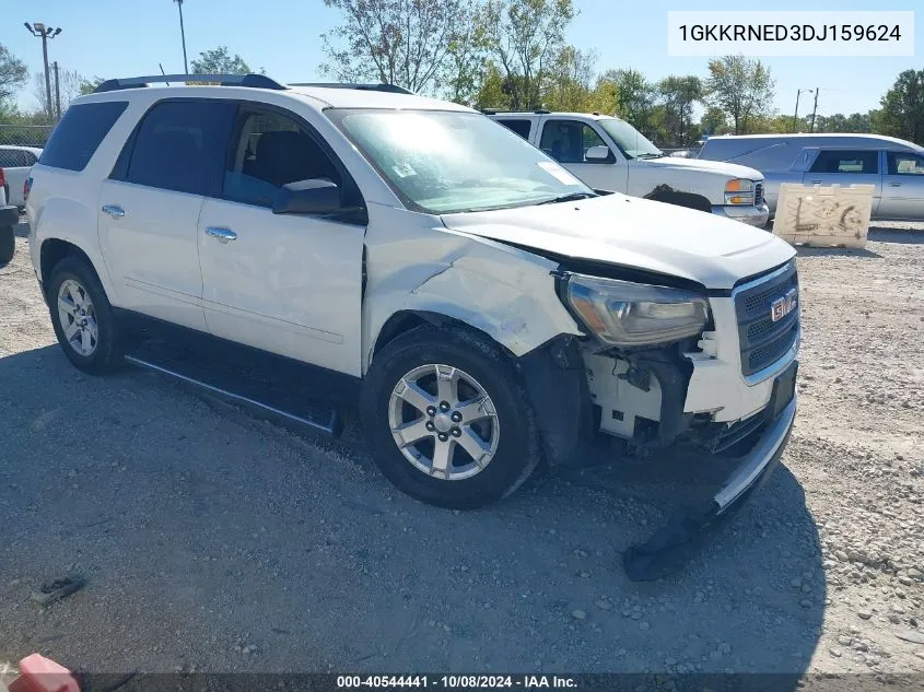 1GKKRNED3DJ159624 2013 GMC Acadia Sle-1