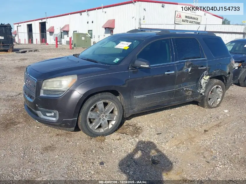 1GKKRTKD4DJ154733 2013 GMC Acadia Denali