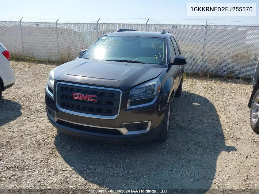 1GKKRNED2EJ255570 2014 GMC Acadia