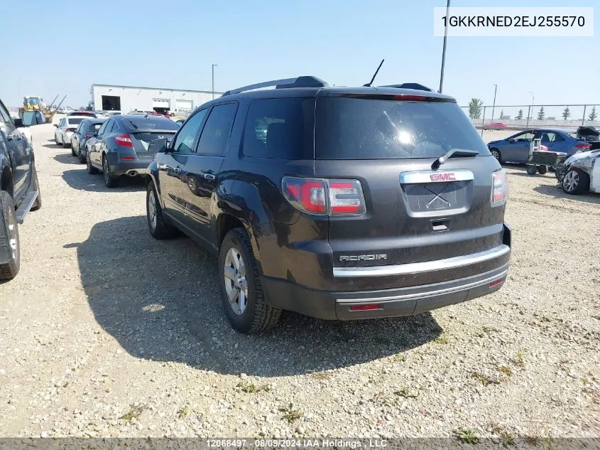 1GKKRNED2EJ255570 2014 GMC Acadia