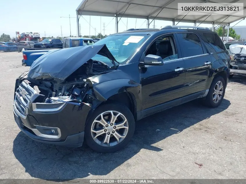 1GKKRRKD2EJ313821 2014 GMC Acadia Slt-1